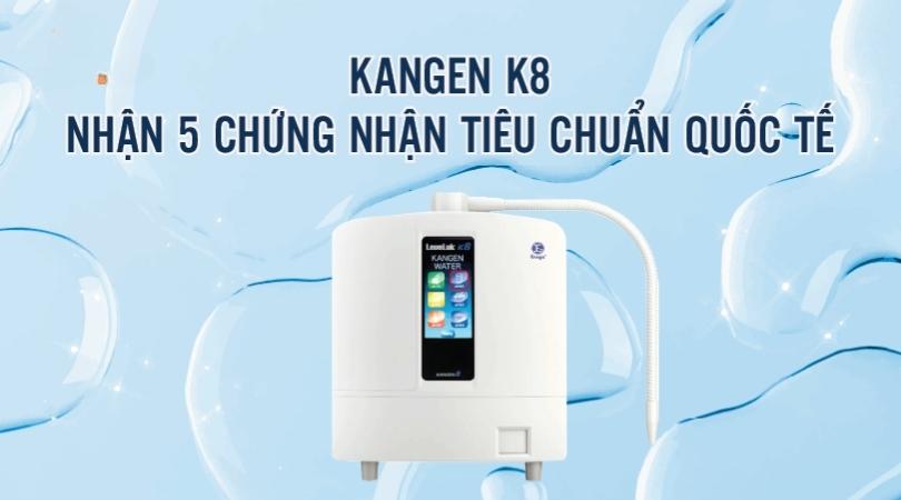 Máy điện giải ion kiềm Kangen LeveLuk K8 - Chính hãng 2023 đạt chuẩn quốc tế